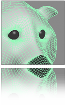 Highpoly model des B&auml;rs